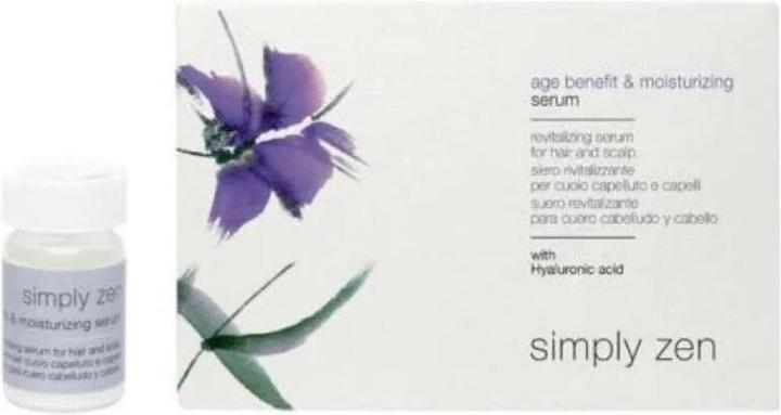 Actual product image Simply Zen Ser pentru par si scalp Age Benefit & Moisturising, 12x5ml (5 ml)