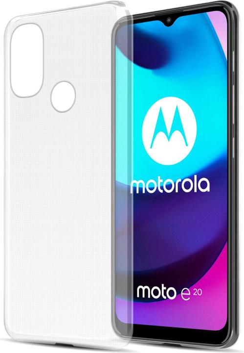 Actual product image Cadorabo TPU Ultra Slim AIR cover (Motorola E30, Motorola Moto E20, Motorola Moto E40)