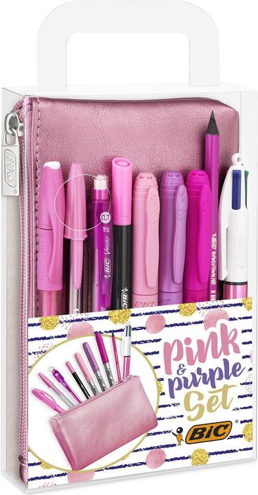 Produktbild Bic Pink & Purpleset (Mehrfarbig, 9 x)