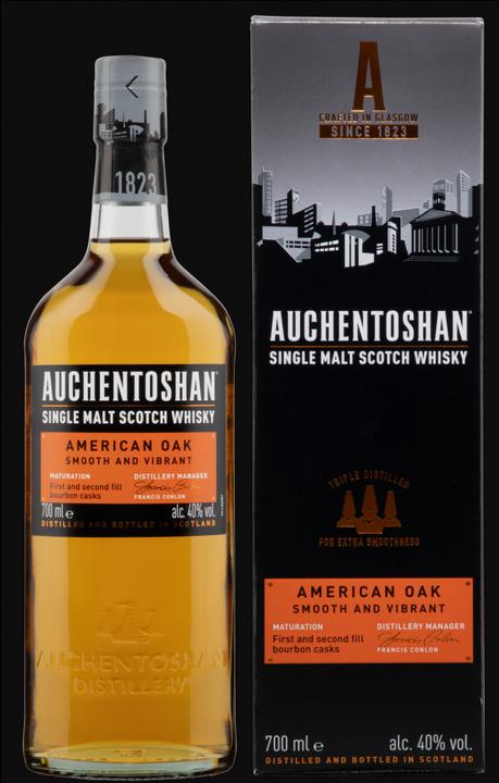 Produktbild Auchentoshan American Oak (Single Malt, Scotch Whisky, 1 x 70 cl)