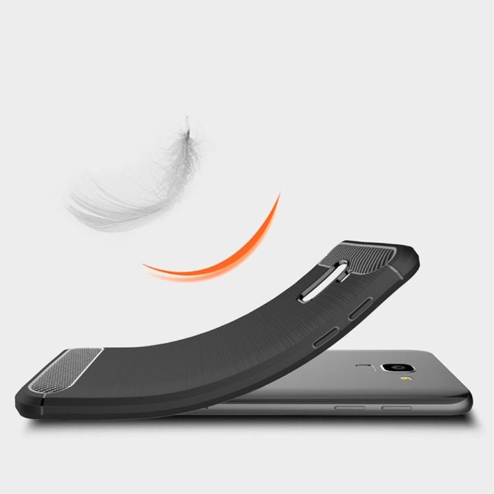 Produktbild König Design Handyhülle für Samsung Galaxy J6 Schutzcase Backcover Bumper Etuis Rahmen Blau (Samsung Galaxy J6)
