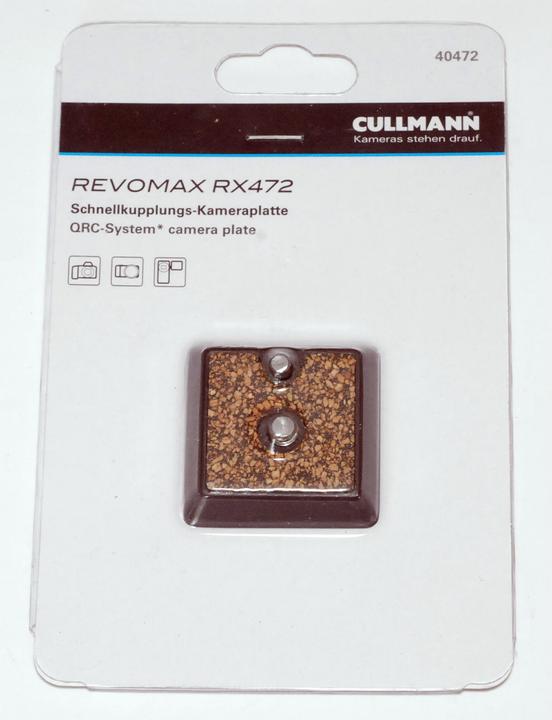 Produktbild Cullmann Revomax RX472 (Stativ Schnellwechselplatte)
