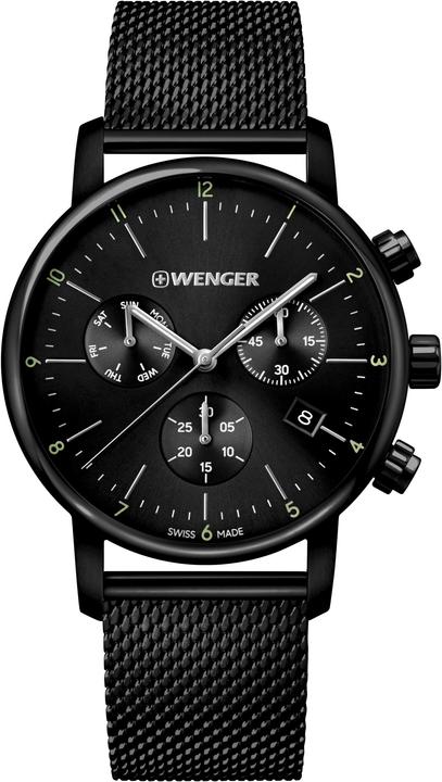 Wenger Urban Classic (Analoguhr, Swiss Made, Chronograph, 44 mm)