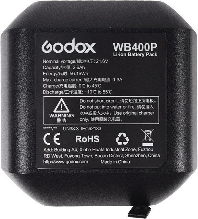 Image du produit Godox WB400P pour AD400PRO (Batterie du flash)