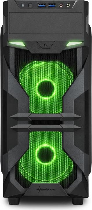 Produktbild Sharkoon VG7-W Green (ATX)