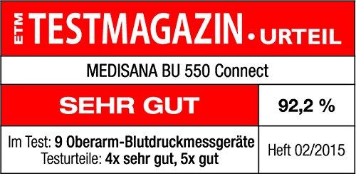 Immagine prodotto Medisana Bu 550 (Sfigmomanometro per braccio)
