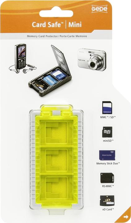 Immagine prodotto Gepe Card Safe MINI (Coperchio scheda di memoria)