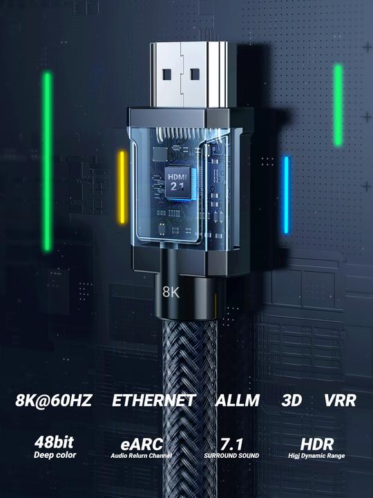 Actual product image Ugreen HDMI Typ A – HDMI Typ A (3 m, HDMI)