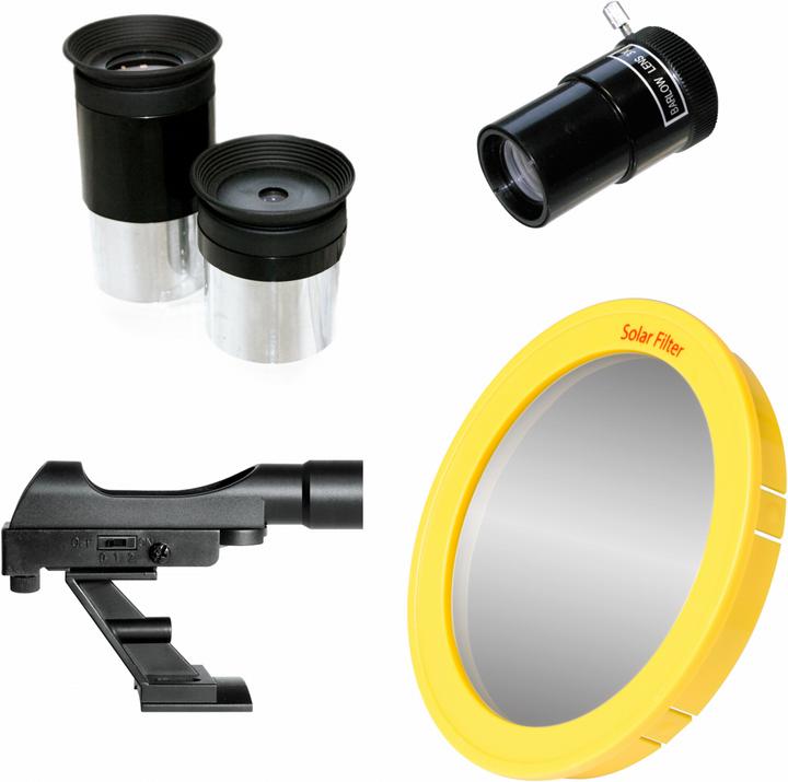 Actual product image Bresser Spica 130/1000 EQ3 reflecting telescope with smartphone-A