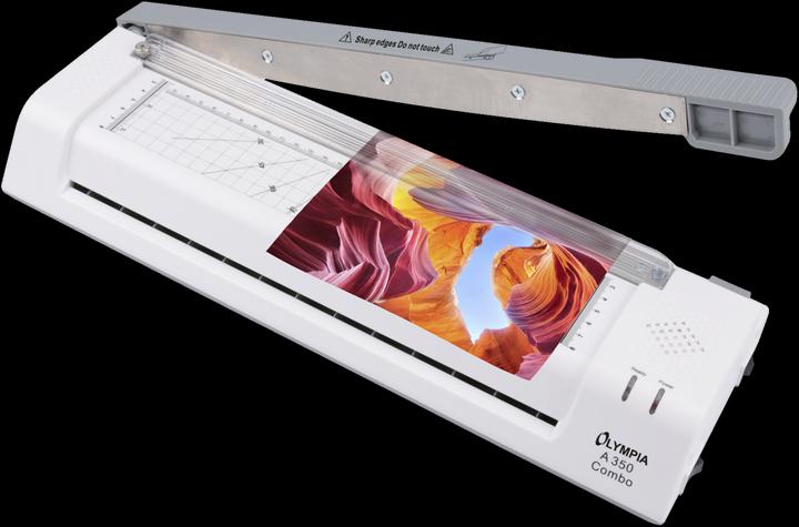 Immagine prodotto Olympia Un laminatore A3 Combo DIN 350 Combo DIN con taglierina a leva (75 - 125 µm, A4, A3)