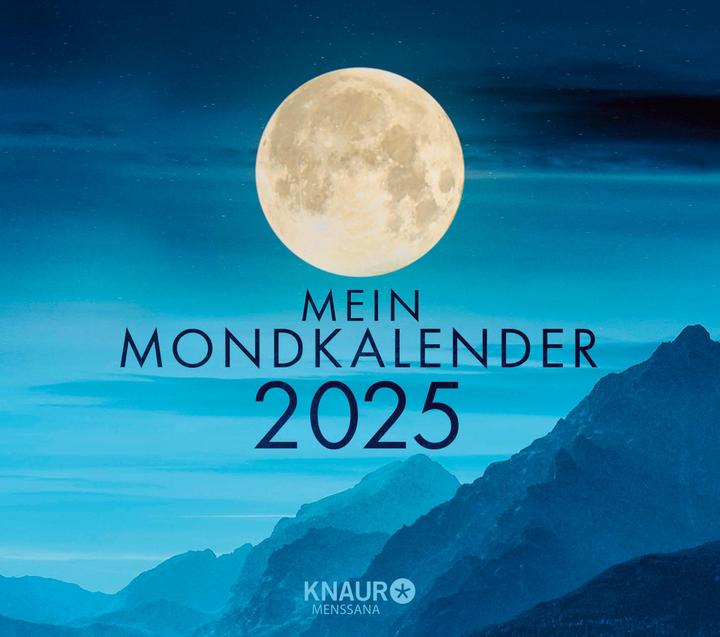 Produktbild Mein Mondkalender 2025 (Deutsch)