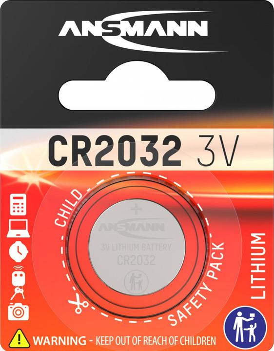 Ansmann Cr2032 (1 pcs., CR2032, 245 mAh)