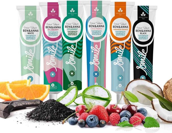Produktbild Ben & Anna BEN&ANNA Natural Toothpaste naturalna pasta do zębów Spearmint 75ml (75 ml)
