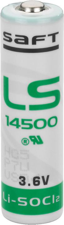 Produktbild Monacor Lithium-Batterie, 3,6 V/2450 mAh (1 Stk., AA, 2450 mAh)