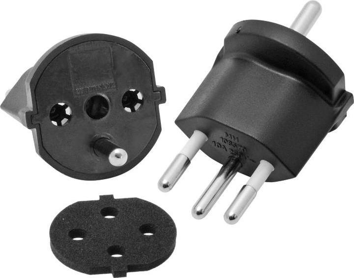Immagine prodotto Steffen Adattatore FIX (Tipo 12, CEE 7/7)