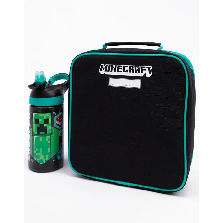 Image du produit Minecraft Sac à déjeuner et gourde Creeper