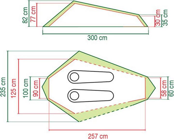 Produktbild Coleman Cobra (Tunnelzelt, 2.10 kg, 2 Personen)