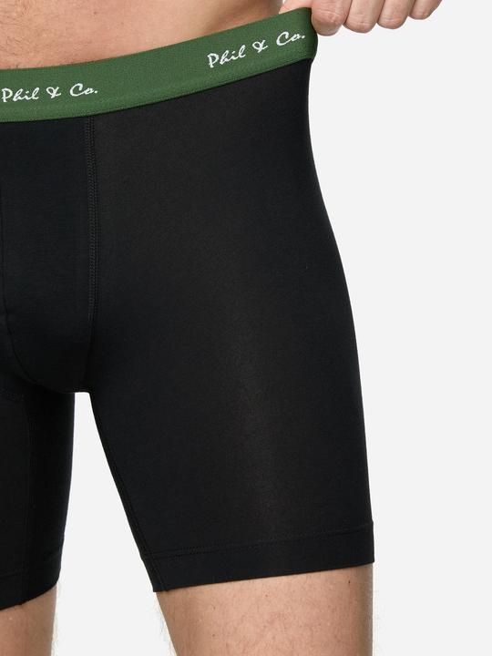 Immagine prodotto Phil & Co. Berlin Pantaloni retrò in jersey Boxer lunghi (M, confezione da 3)