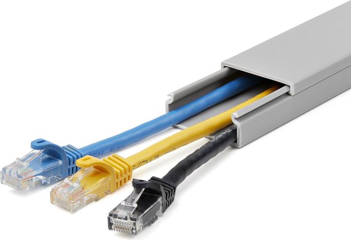 Produktbild StarTech Solid Cable Management Raceway with Cover, 1-1/2"(38mm)W x 5/8"(16mm)H, 6.5ft(2m (Kabelkanal, 200 cm)