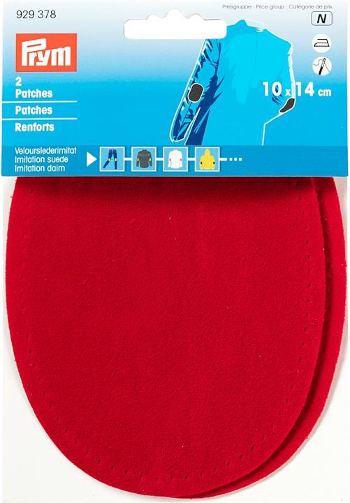 Produktbild Prym Patches Velourslederimitat zum Aufnähen/Aufbügeln, 10x14cm, 2 Stk. (2 x)