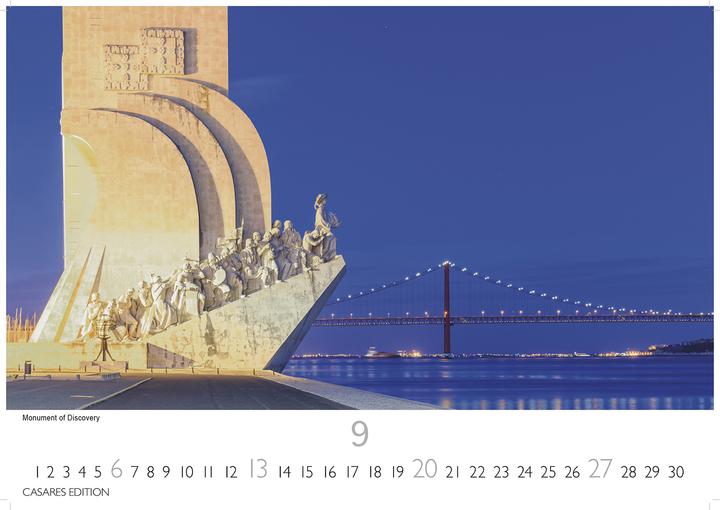 Produktbild Lissabon 2026 L 35x50cm (35 x 50 cm, Deutsch)