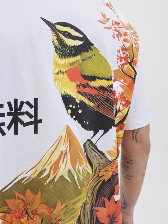 Actual product image Jack & Jones Jorfuji Tee Ss Crew Neck Tg (L)