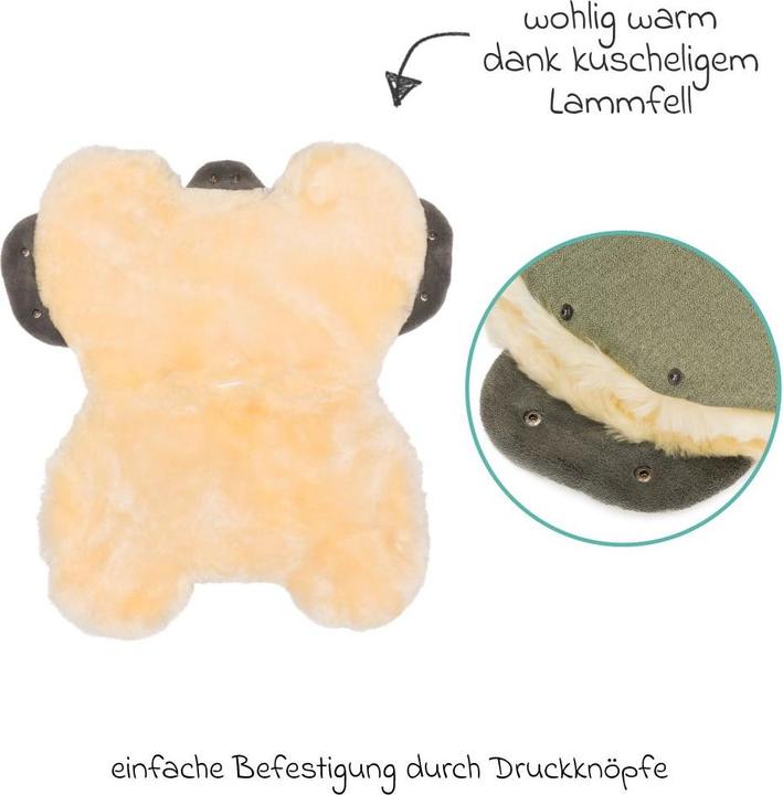 Produktbild Fillikid Handwärmer Lammfell-Handwärmer Nyby Style für Buggy