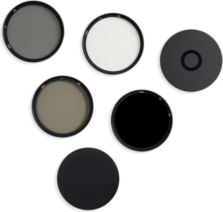 Image du produit Urth 62mm UV, polarisation circulaire (CPL), ND8, ND1000 Lens Filter Kit (Plus+) (Filtre UV, 62 mm)