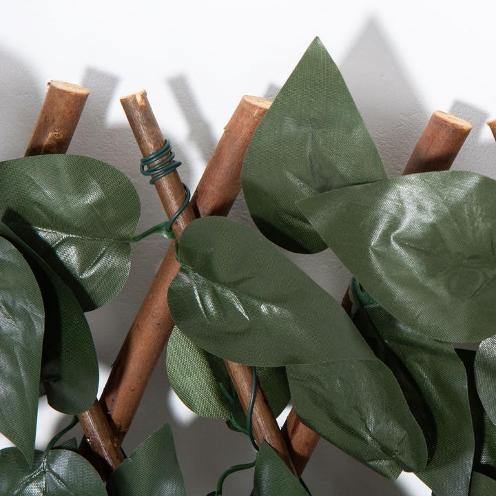 Produktbild Outsunny Künstliche Hecke mit Efeu-Optik (200 cm)