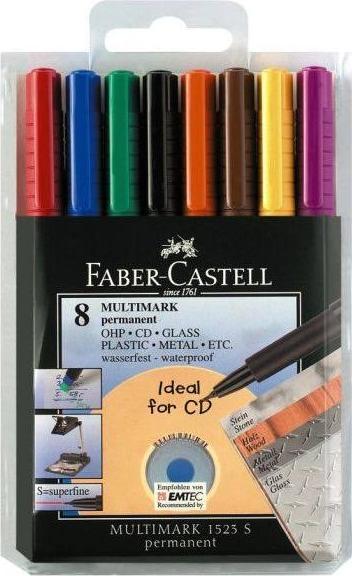 Produktbild Faber-Castell Multimark (Mehrfarbig, 0.60 mm, 4 x)
