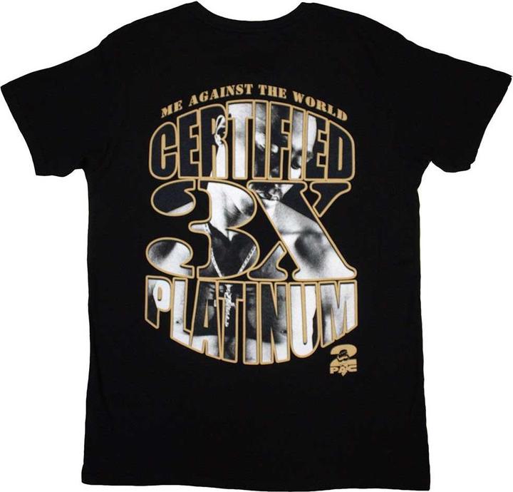 Produktbild Tupac Shakur Platinum TShirt (L)
