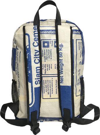 Produktbild Bekos Upcycling - Grosser Rucksack aus recycelten Zementsäcke Adler (30 l)