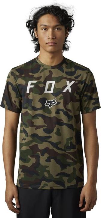 Fox Tee 23 Vzns Ss Tech Camo Grn Cam S (S)
