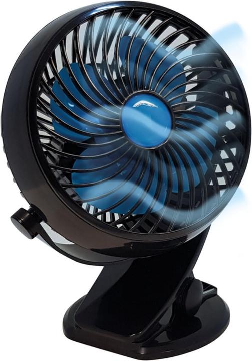 2x Gebrauchsanweisung, 2x USB-Kabel, strapazierfähig und wieder aufladbar, 2x Starlyf® Fast Fan, 2x Lithium Akku: Haltbar