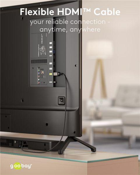 Image du produit Goobay HDMI (type A) — HDMI (type A) (5 m, HDMI)