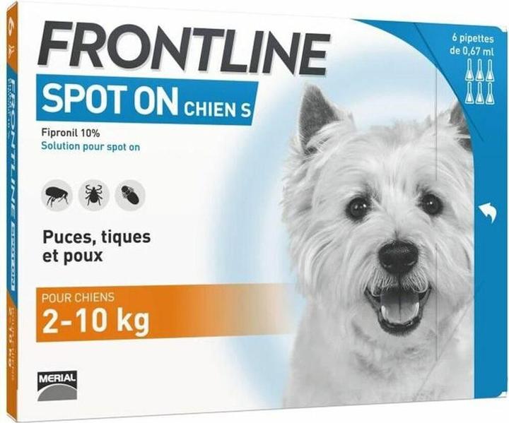Image du produit Pipette pour chien Spot On 2-10 Kg (Chien)