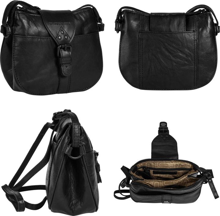 Actual product image Spikes & Sparrow Umhängetasche echt Leder Damen