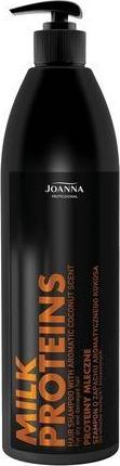 Image du produit Joanna Shampooing professionnel aux protéines de lait pour cheveux secs et abîmés 1000ml (Shampoing liquide)