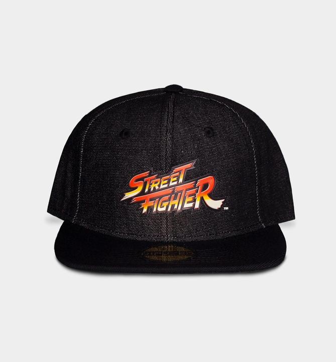 Actual product image Street Fighter Logo Snapback Cap (One size)