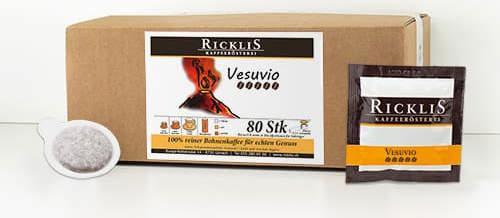 Immagine prodotto RickliS Kaffeerösterei Vesuvio (80 x Porta.)