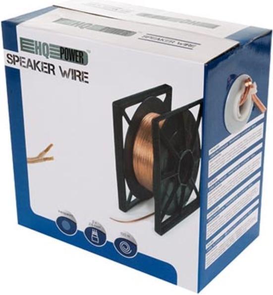 Actual product image Cables SPEAKER WIRE - TRANSPARENT - 2 x 2.50 mm² - 100 m (100 m, 2.50 mm²)
