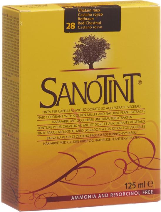 Sanotint Haarfarbe 28 (Rotbraun)