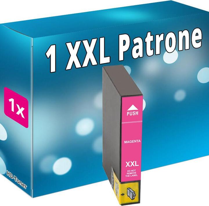 Produktbild Druckfuxx XL TINTE PATRONE für Epson Photo XP750 XP760 XP850 XP860 XP950 XP55 XP