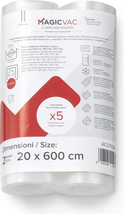 Produktbild Magic Vac Rollen 20x600 cm (2 x)