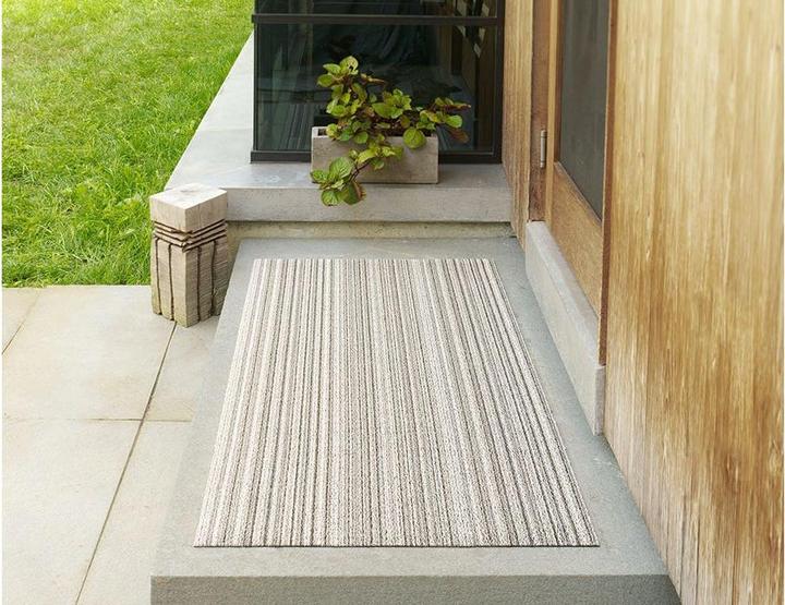 Produktbild Chilewich Fussmatte Skinny Stripe Steel 61 cm x 91 cm (61 x 91 cm)
