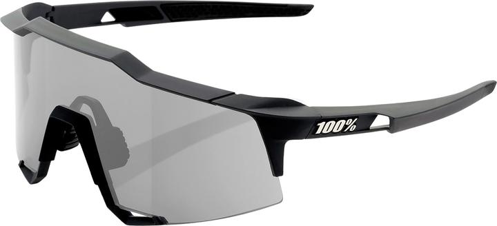 Actual product image 100% Speedcraft (Soft Tact Black, Smoke)