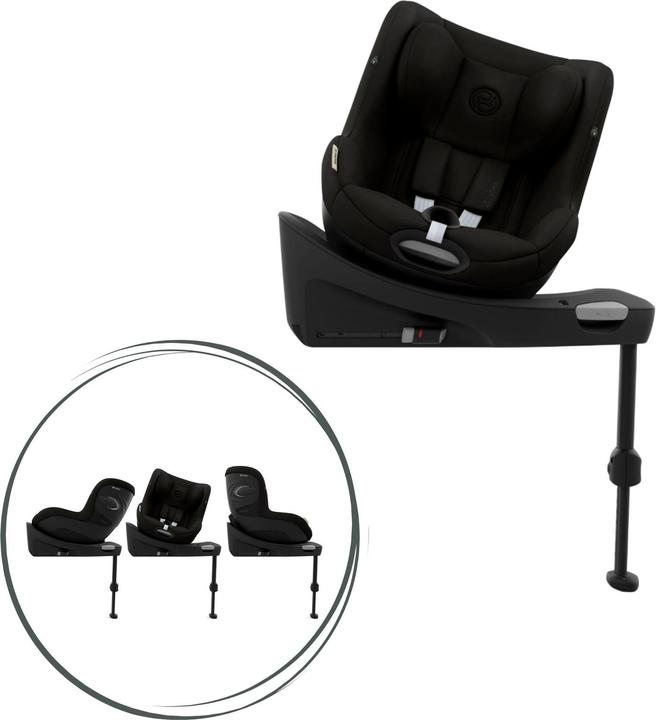 Produktbild Cybex SIRONA Gi I-SIZE Magic Black | black (Reboarder, ECE R129/i-Size Norm)