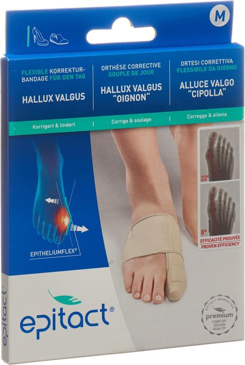 Epitact flexible Korrekturbandage Hallux valgus TAG M 21.5-23cm (M)