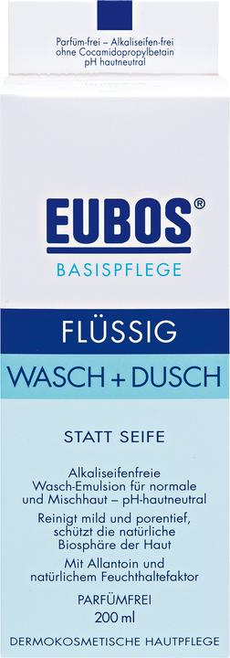 Produktbild Eubos Seife flüssig unparf blau (Flüssigseife, 200 ml)