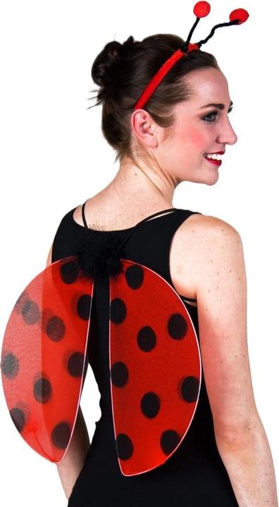 Immagine prodotto Festartikel Müller Set coccinella: ali, cerchietto con tastini